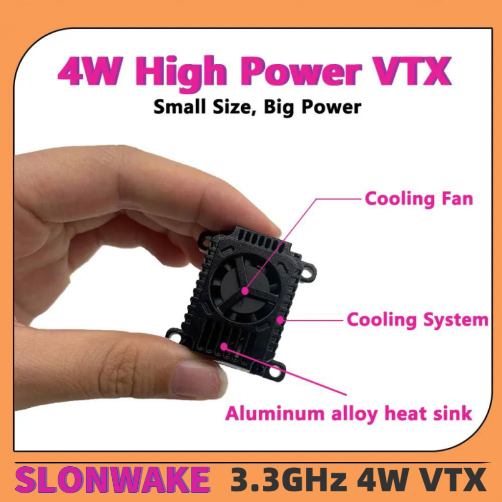 SLONWAKE FPV 3.3G 16CH 4000mW  - Drone Transmitter recensione e prezzo