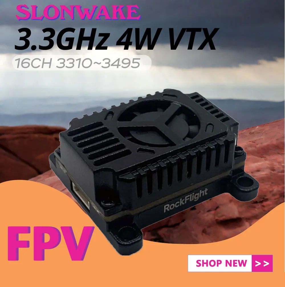 SLONWAKE FPV 3.3G 16CH 4000mW  - Drone Transmitter recensione e prezzo
