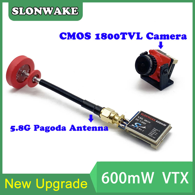 5.8G 48CH 600mW adjustable VTX - Drone Transmitter recensione e prezzo