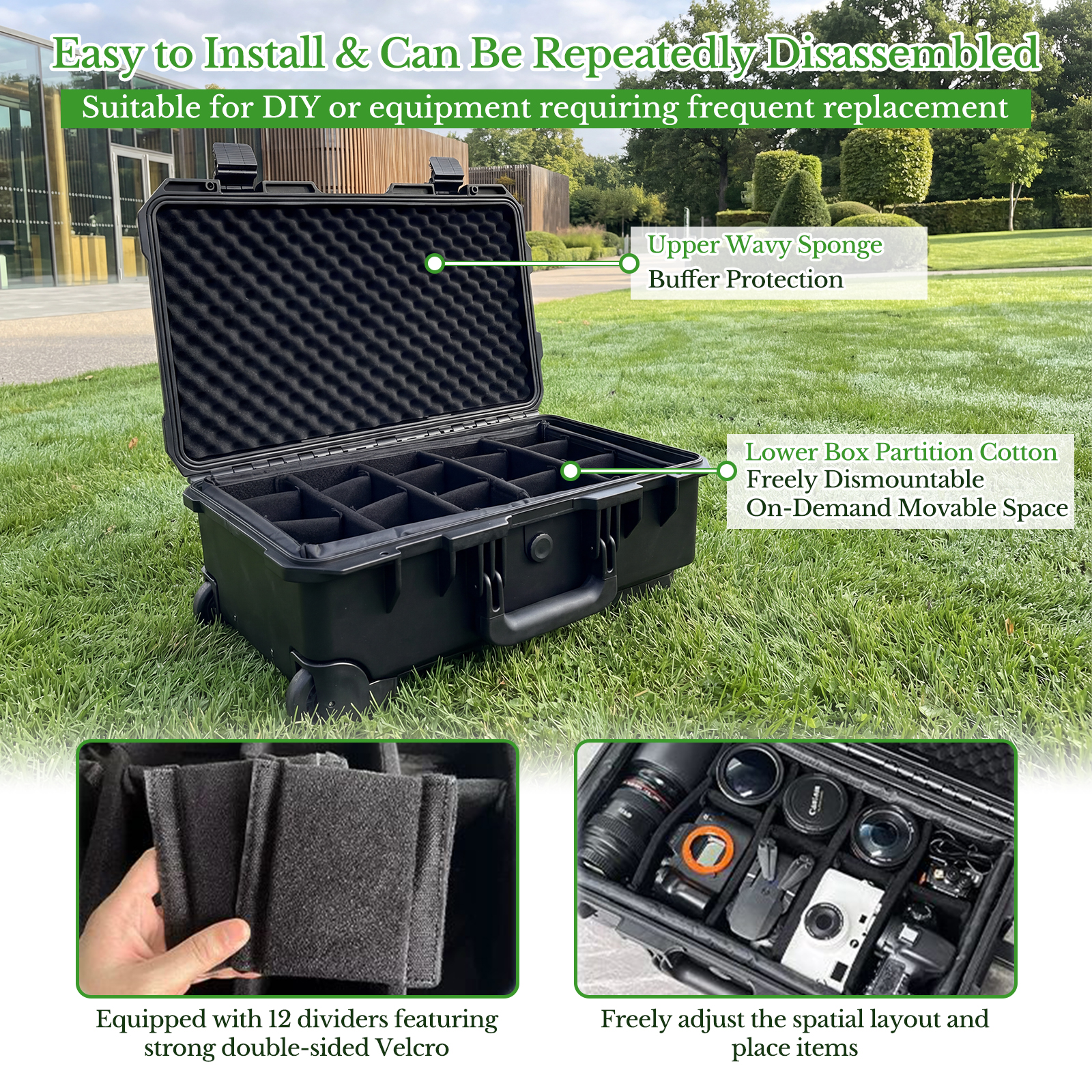 Professional Large Hard Rollin - Drone Camera recensione e prezzo