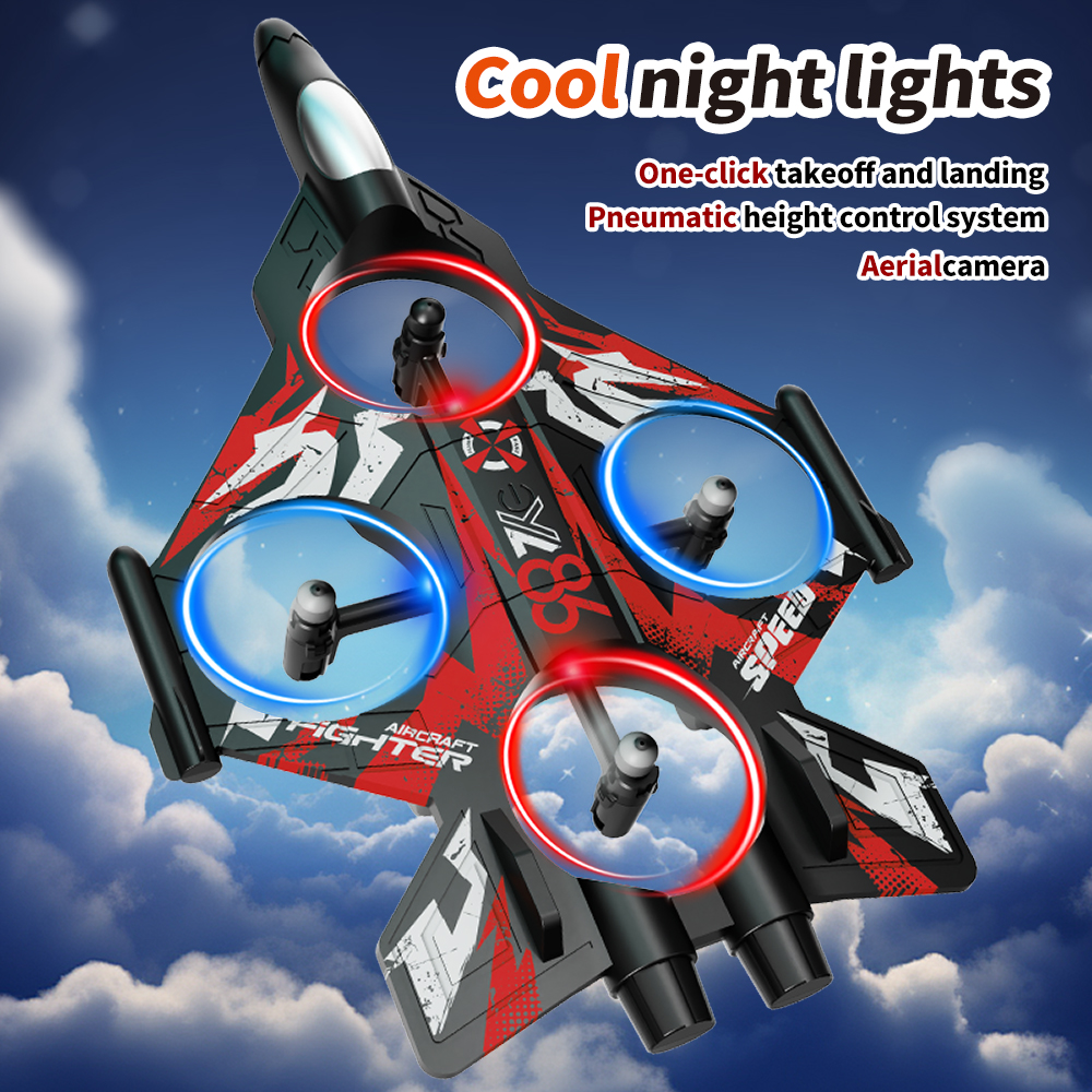Fighter Jet Drone With Screen  - Drone Led Light recensione e prezzo