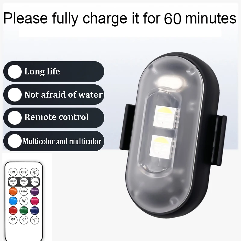 2/4/8Pcs Wireless Remote Contr - Drone Led Light recensione e prezzo