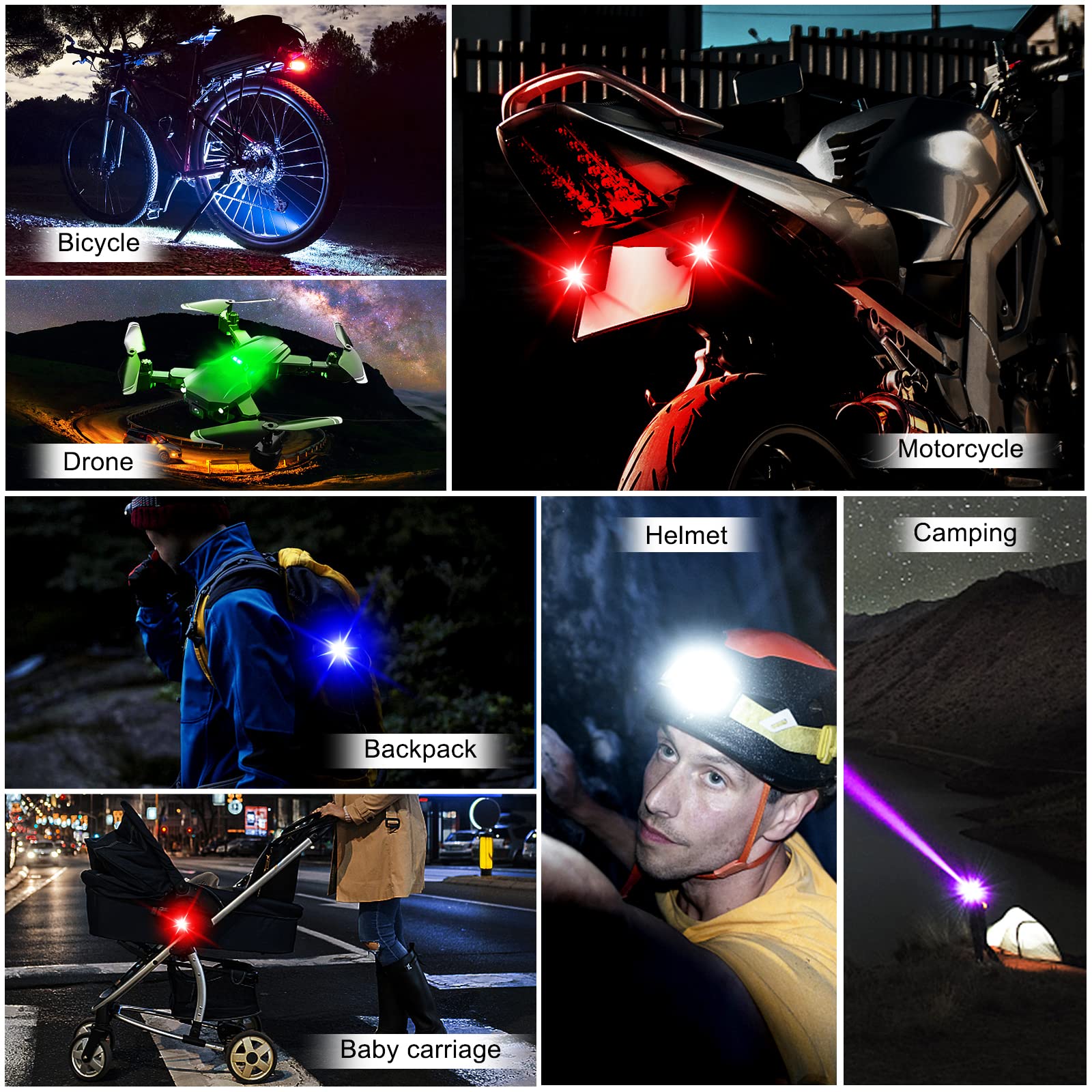 Motorcycle Lights Drone Strobe - Drone Led Light recensione e prezzo