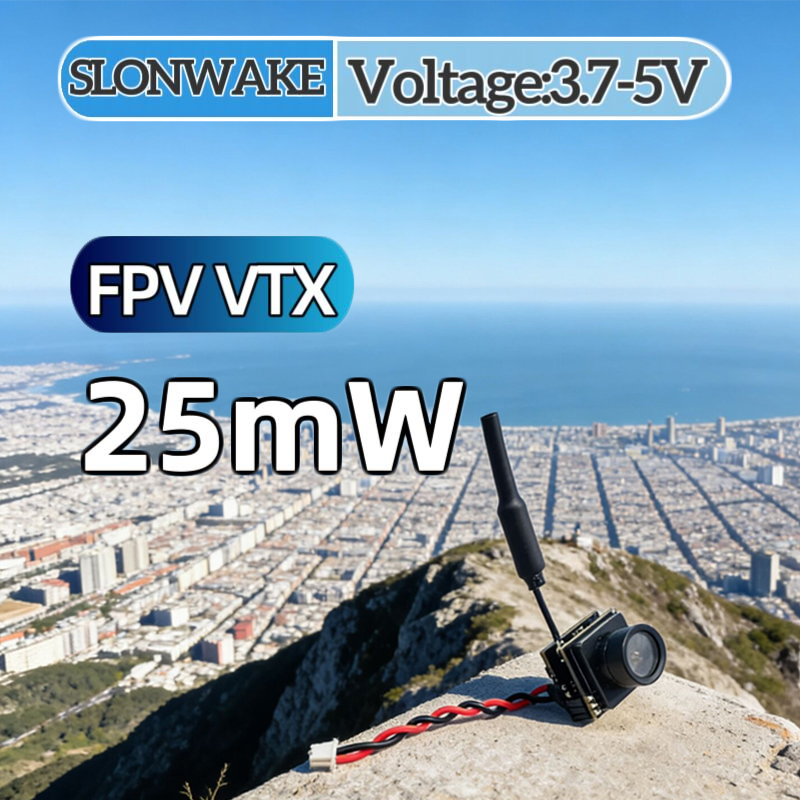SLONWAKE FPV 25mW power simula - Drone Camera recensione e prezzo