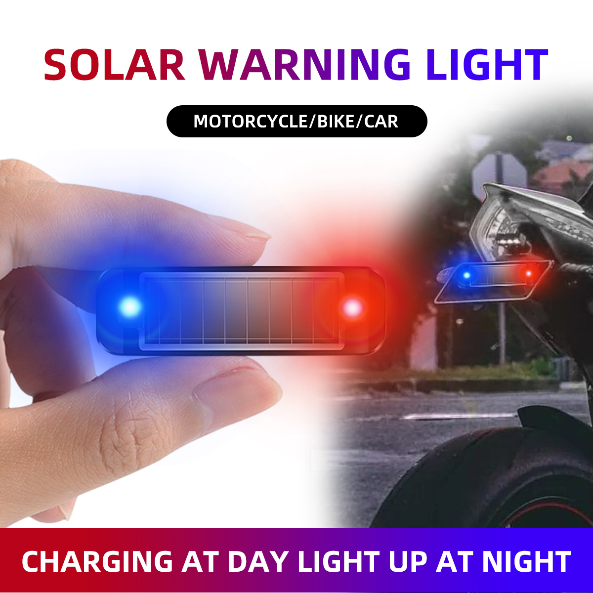 Solar Power Anti-Theft Alarm L - Drone Led Light recensione e prezzo