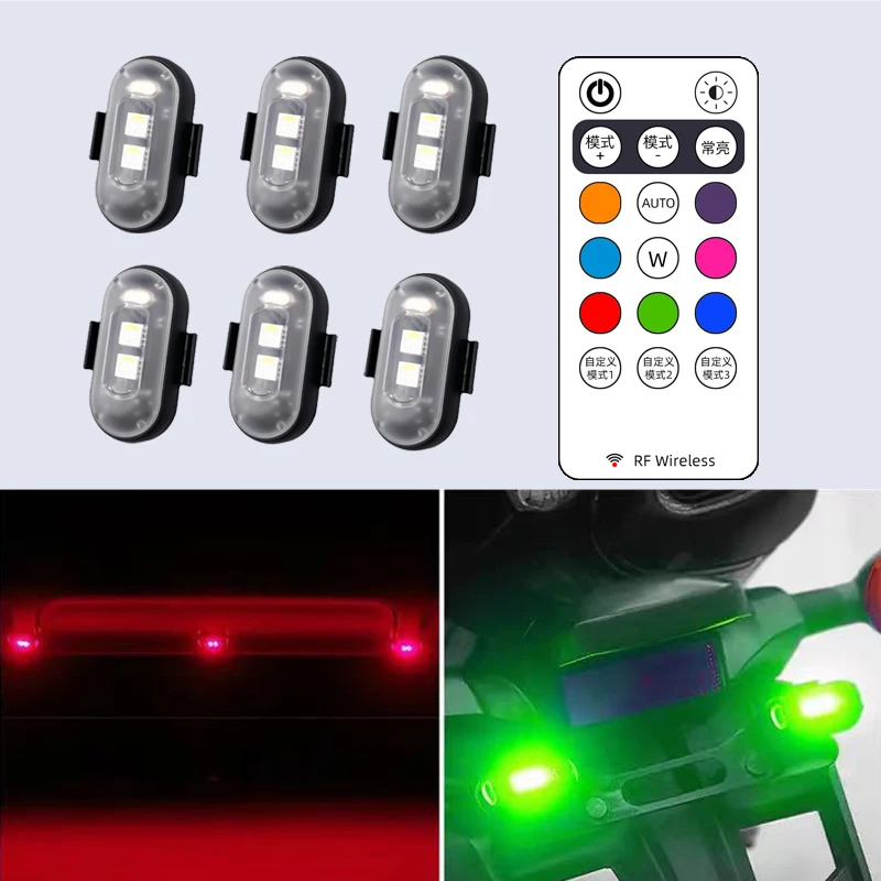 Motorcycle Aircraft Lights RGB - Drone Led Light recensione e prezzo