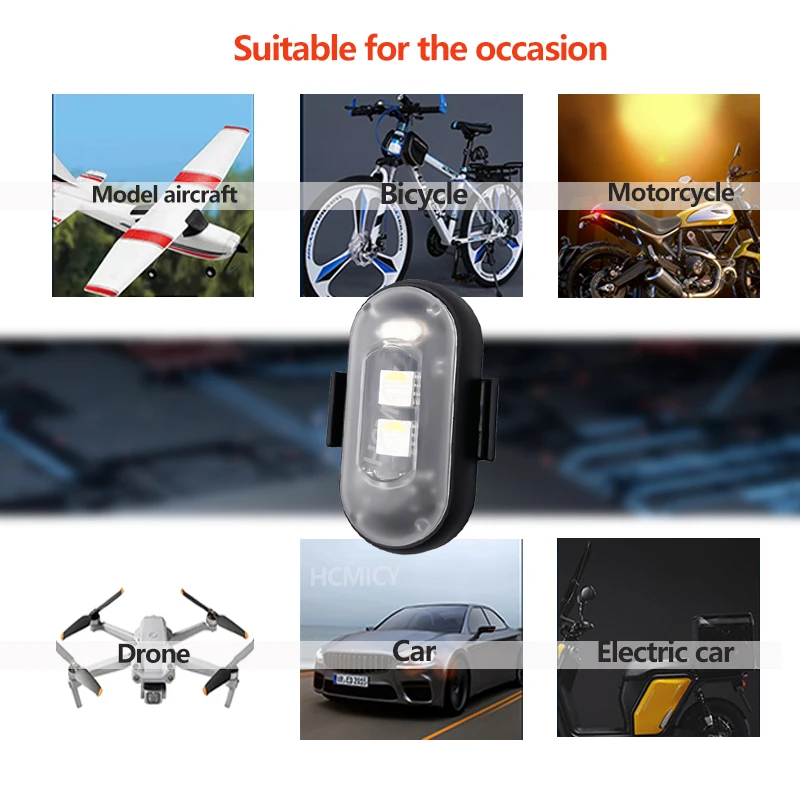 Motorcycle Aircraft Lights RGB - Drone Led Light recensione e prezzo