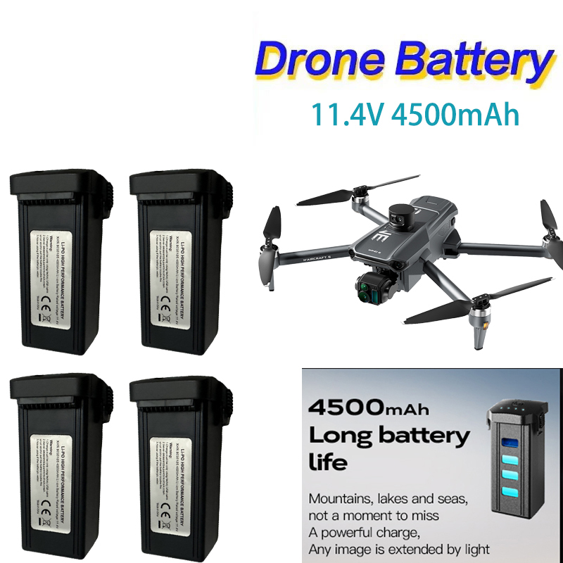 11.4V 4500mAh Intelligent Lipo - Drone Gps Mount recensione e prezzo