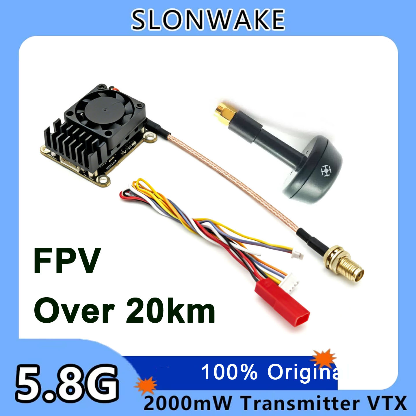 New upgrade 5.8Ghz 2W adjustab - Drone Transmitter recensione e prezzo