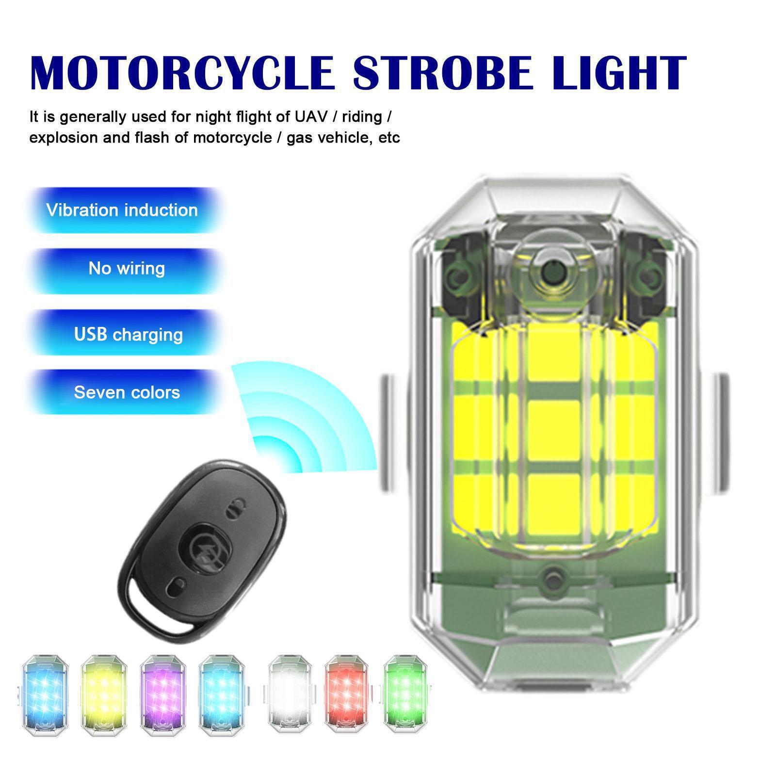 1/2/4Pc Remote Motorcycle Ligh - Drone Led Light recensione e prezzo