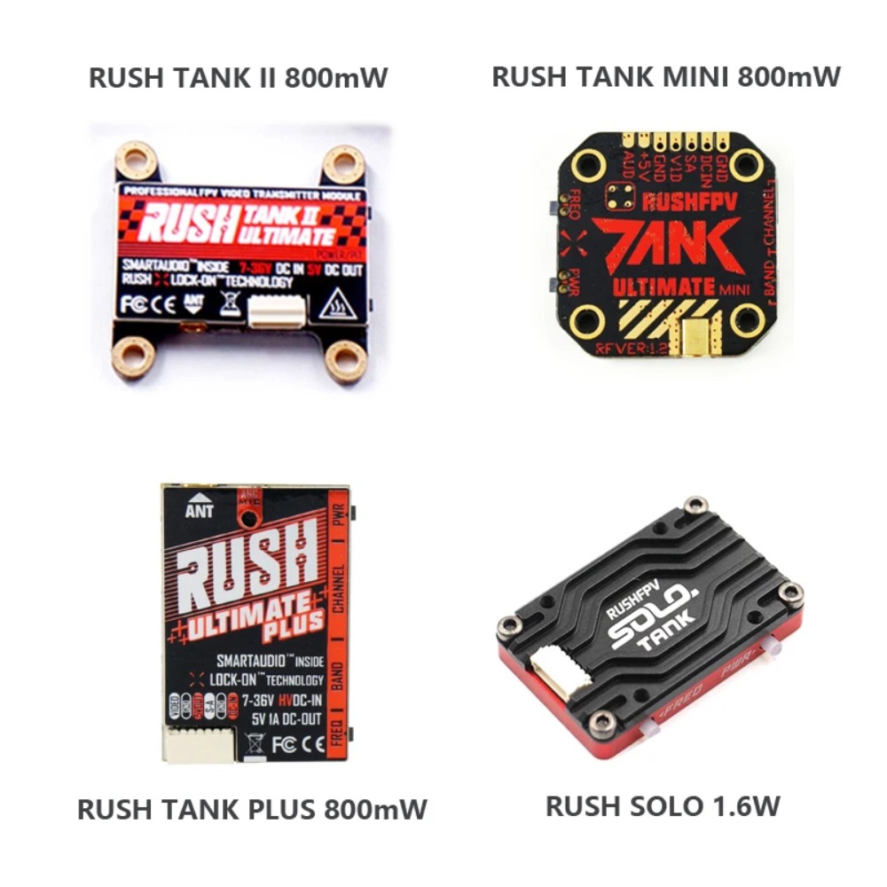 RUSH TANK Ultimate II/Mini/ PL - Drone Transmitter recensione e prezzo