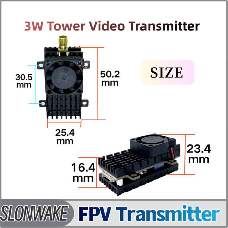 SLONWAKE 5.8G 3000mW Simulatio - Drone Transmitter recensione e prezzo