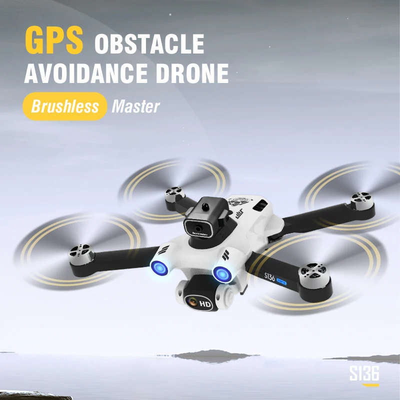 Drone S136 Pro Ultra Rc Drones - Drone Gps Mount recensione e prezzo